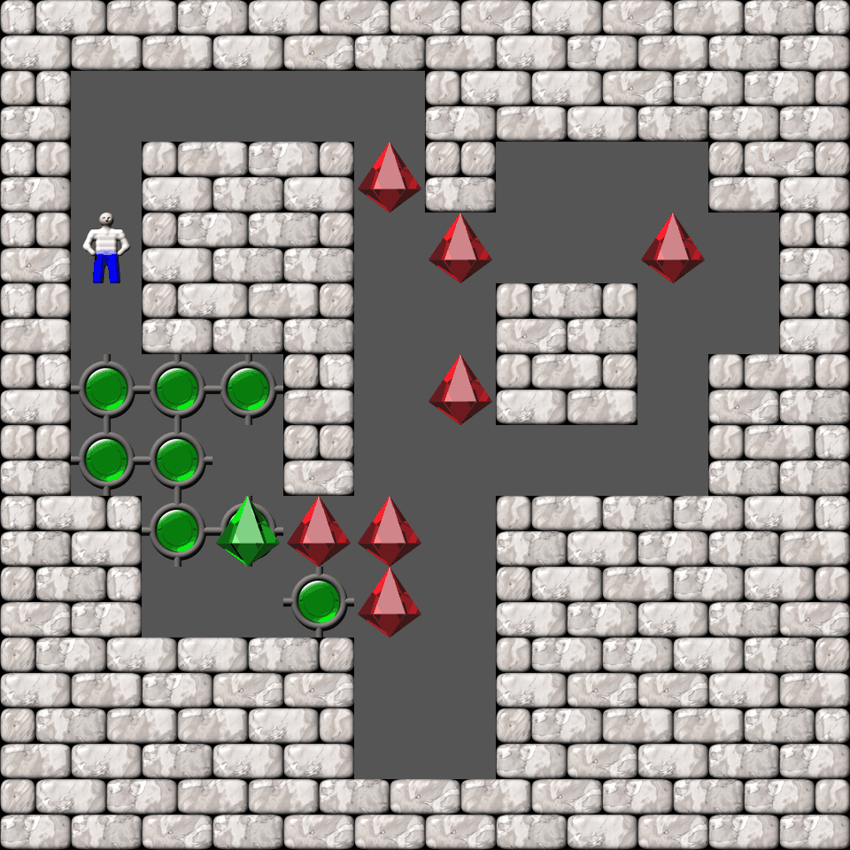 Sokoban More Bugs collections level 171